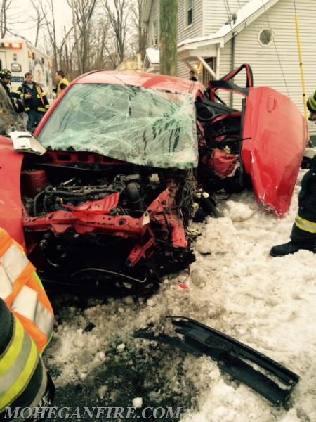 Motor Vehicle Accident On East Main Street In Jefferson Valley On 2/1/15